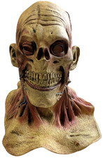 Vintage MARIO CHIODO STUDIOS Large Latex Zombie Mask Horror Halloween 2005