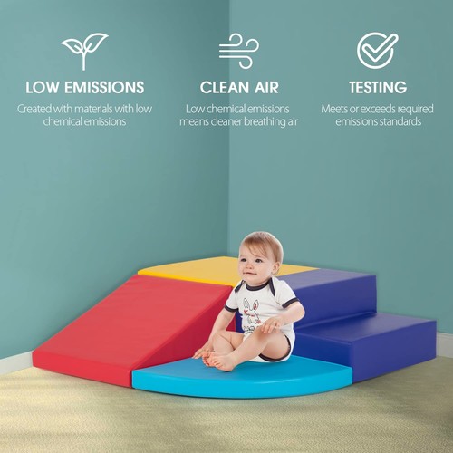 4-Piece Set Climbing Toys for Toddlers 1-3 and Climb Foam Play Set Babies Foa... - Picture 4 of 8