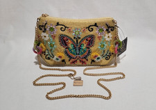 MARY FRANCES CROSSBODY BEADED PURSE FRESH AND FLIGHTY BUTTERFLY S002-358