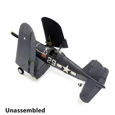1:33 USA F4U-1A Pirate Ship-borne Fighter Model 3D Paper Unassembled Kits Toy