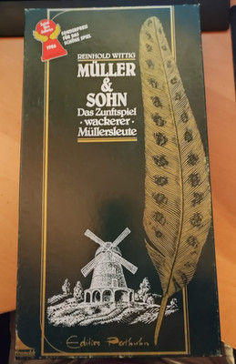 MÜLLER & SOHN - Brettspiel -  1986 - vollständig
