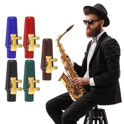 #ad Alto Saxophone Mouthpiece Kit Sax Cover Ligature Instrument Accessories $9.63