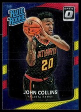 2017-18 Donruss Optic #182 John Collins Red and Yellow
