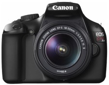 Canon EOS Kiss X50 Digital SLR Camera with EF-S 18-55mm f/3.5-5.6 IS II Lens Kit