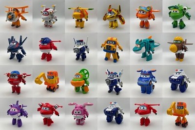 Super Wings Transform-a-Bots 5'' Figure Plane Pick & Mix - Post & Multi Buy Disc