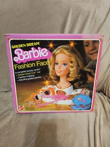 Vintage Barbie Golden Dream fashion Face 1971 Head Playset Boxed Mod era Rare