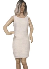 White Tank Cocktail With Back Zipper