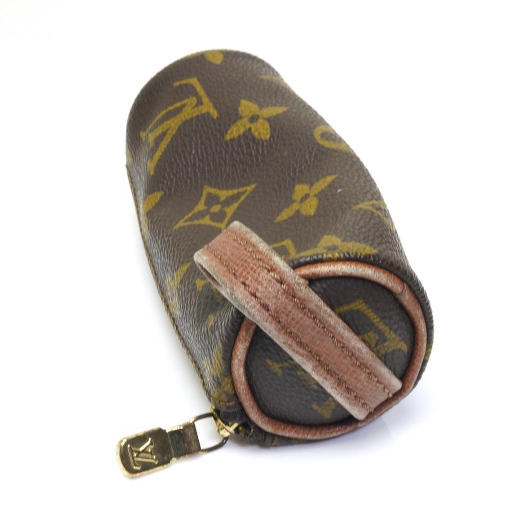 Louis Vuitton Monogram Golf Ball Holder Pouch Case M58249 Japan