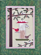 3D Christmas Cards – Handmade – Self-Sealing Envelope – NEW – Fast Ship!