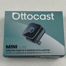 Ottocast Mini Cube USB Wireless Carplay Android Auto Adapter
