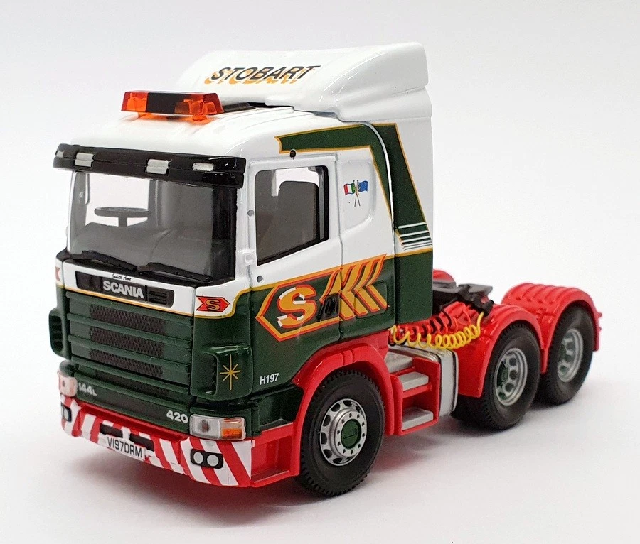 Corgi 1/50 Scale CC12203 - Scania Low Loader - Eddie Stobart Ltd. - Image 3 of 4