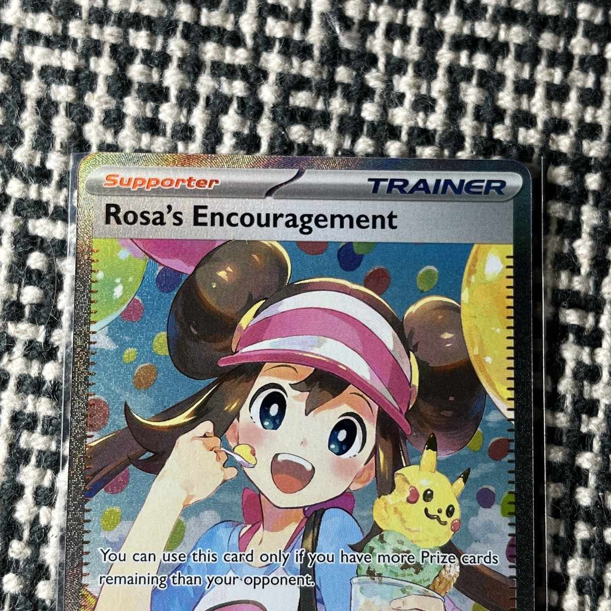 Rosa's Encouragement 123/088 SR Full Art Pokemon ME03 Perfect Order NM