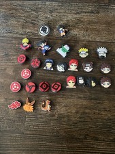 Anime Croc Charm Lot Of 26 Charms Dragon Ball Z Naruto Pok mon Charms