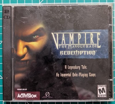Vampire: The Masquerade - Redemption (PC, 2000) Activision Win 95/98
