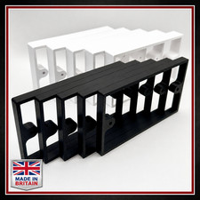 5 Pack - 2 Gang Socket Extension Spacer Frame Extender 10, 20, 25mm UK Made