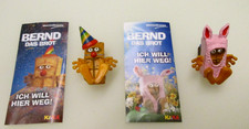 Sammelfiguren SET von MEISTERMARKEN  / Bernd das Brot / KULT KIKA Ich will weg