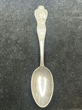 Coronation 1937 Vintage Souvenir Spoon - Pat APL for BIRKS EPNS
