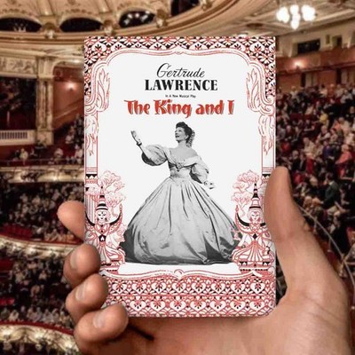 The King and I - Gertrude Lawrence Musical Magnet