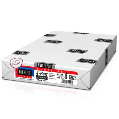 - Superior Carbon-Less NCR, Pre Collated , 500 Sheets Per Pack (8-1/2'' x 11'' ...