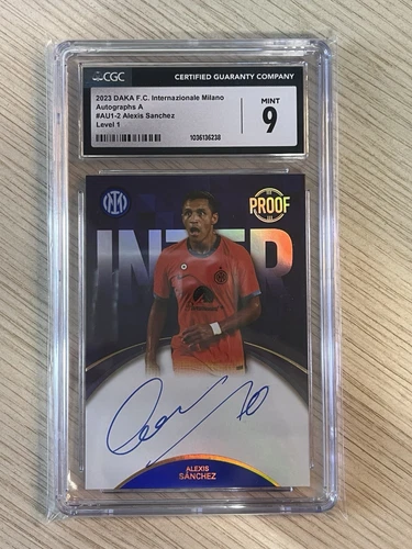 Alexis Sanchez Auto /40 Daka FC Inter CGC 9 - Foto 1 di 2