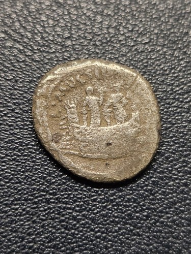 ROMAN SEWER GODDESS Venus Cloacina RARE Republic Denarius 42BC Julius Caesar Era
