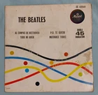 THE BEATLES ULTRA RARE Pop Art Cover EP 45rpm ONLY MEXICO MUSART Spanish Titles