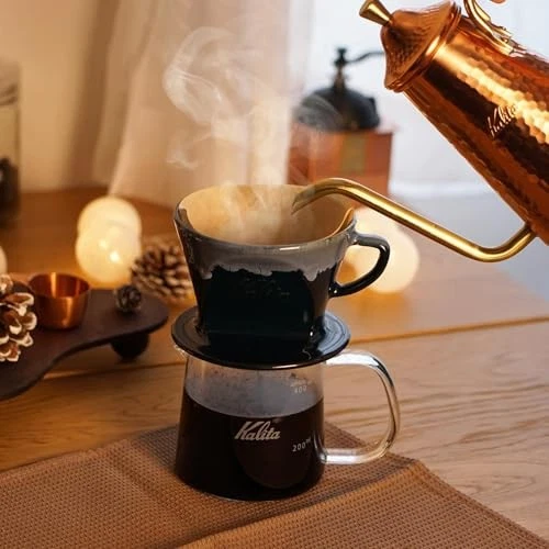 Kalita Coffee Server Jug400 #31276 vidro resistente ao calor feito 400 ml novo do Japão - Imagem 4 de 4