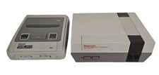 Nintendo NES and SNES Vintage Games Console joblot of 2