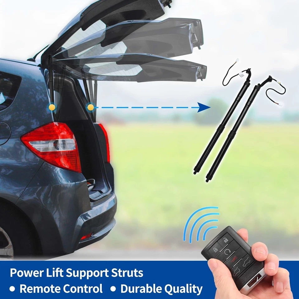 Puntales de puerta levadiza eléctrica trasera izquierda o derecha para Lexus NX200t NX300 NX300h 2016-2021 Foto 3 de 4