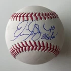 Eric Gagne Inscribed "84 in Row" Autograph Auto Official Baseball with COA