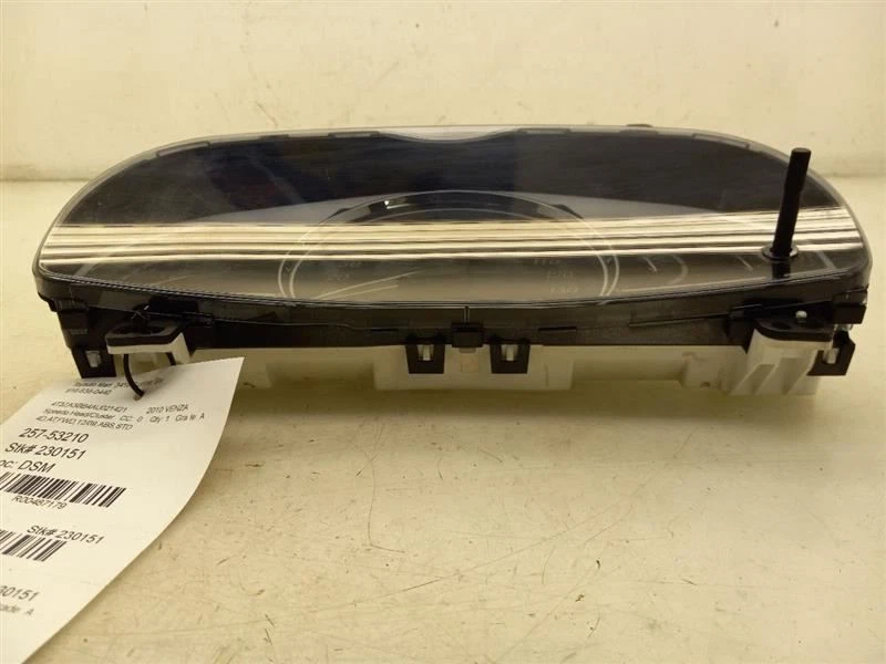 09-10 TOYOTA VENZA 2.7L 4CYL VELOCÍMETRO CONJUNTO CLÚSTER  Foto 2 de 4