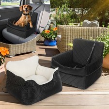 Hundesitz auto Rutschfest 2-in-1 Hundebett Wasserdicht Hundeautositz Waschbar