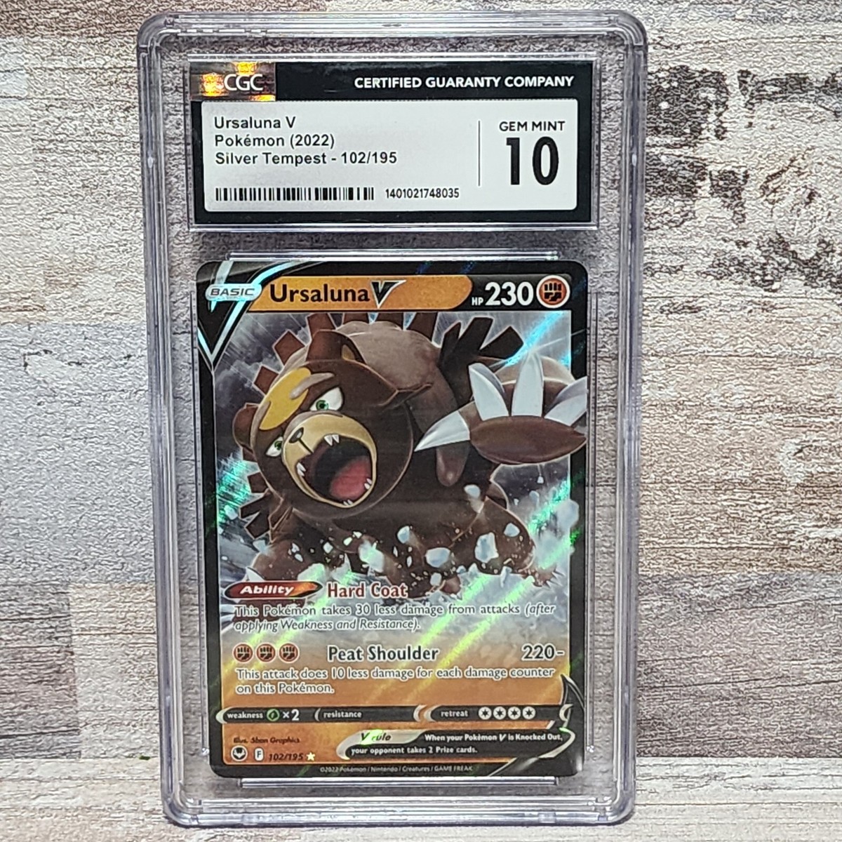 ursaluna v pokemon card value pokmon | Toys | 220s Rare Holographic Terastal Fest ex Photo associated with this product is a stock photo and not a photo of the actual card in Bloodmoon Ursaluna ex - 141/167