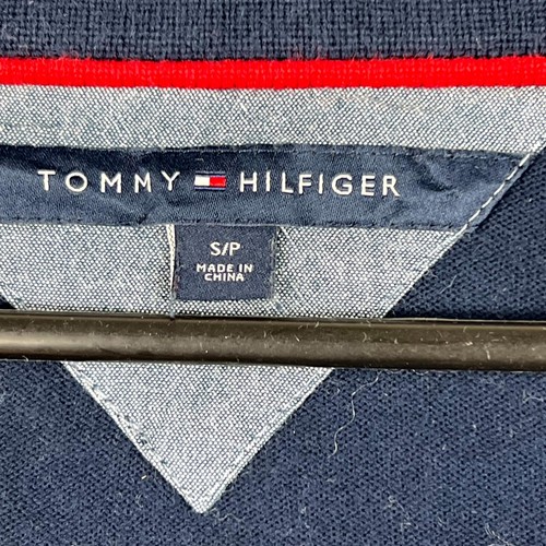 Tommy Hilfiger Womens Cardigan Small Blue Long Sleeve Button Front Cotton Casual - Picture 6 of 8