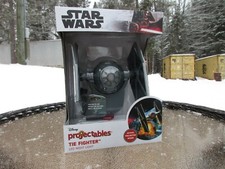 Disney Proyectables Star Wars Tie Fighter LED Luz Nocturna Encendido/Apagado Automático