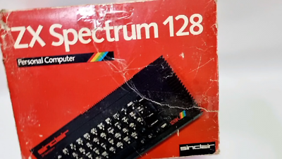 Vintage SINCLAIR ZX Spectrum 128K Personal Toastrack Vintage SINCLAIR ZX Spectrum 128K Personal Toastrack