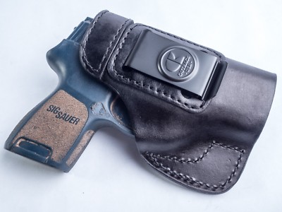 Sig Sauer P320 Sub Compact | Full Grain Leather IWB Conceal Carry Holster