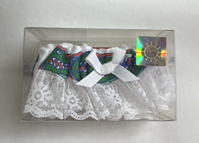University of Florida Gators Logo Lace Elastic Wedding Garter Belt
