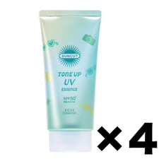 SUNCUT Tone Up UV Essence Mint Green Color 4Pack Set Sunscreen 80g SPF50 PA  