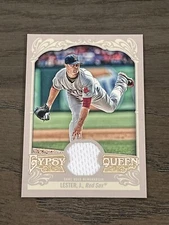 2012 Topps Gypsy Queen Relic Jon Lester #GQR-JL Boston Red Sox