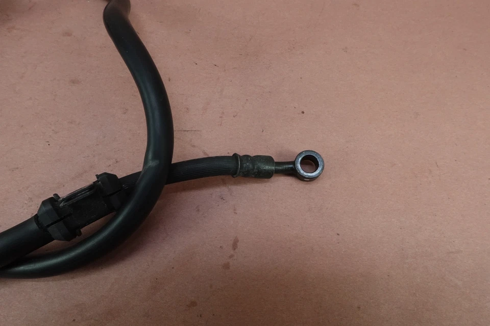 2001-2006 Honda Shadow AERO 750 VT750C Front Brake Caliper Hose Line - Image 2 of 4