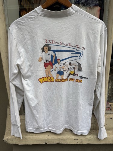VIINTAGE ‘96 UNITED STATES POSTAL SERVICE RACING TEAM NEW ORLEANS T SHIRT MEDIUM - Picture 2 of 6