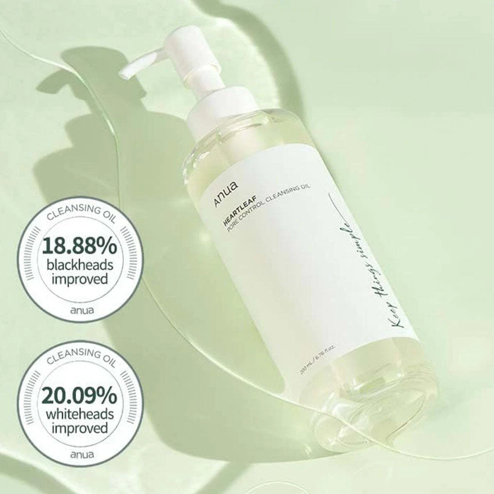 Óleo de limpeza ANUA Heartleaf Pore Control 200ml - Imagem 3 de 4