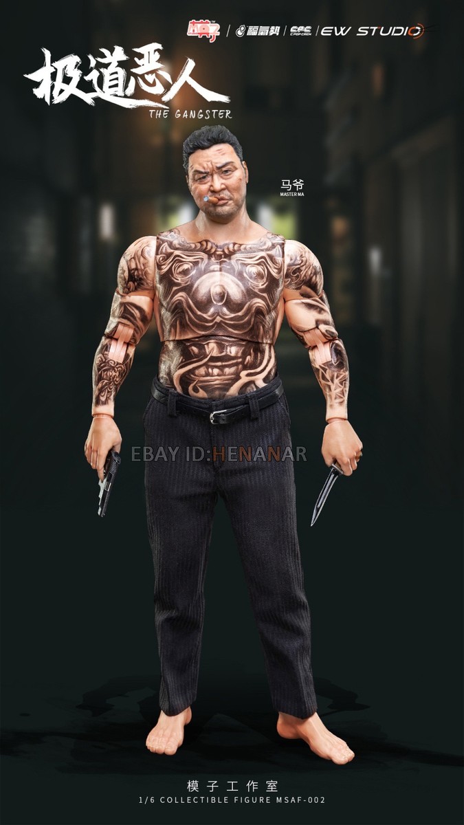 MOZ STUDIO The Gangster Masterma 1/6 Male Action Figure