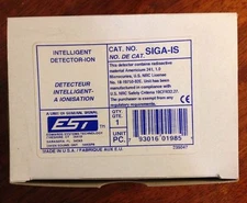 NEW / NIB EST SIGA-IS ION ADDRESSABLE DETECTOR HEAD (12 AVAILABLE)