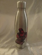 ZAK! MARVEL DEADPOOL STAINLESS STEEL VACUUM WATER BOTTLE COLLECTIBLE 17.5 OZ