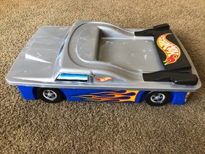 Hot Wheels Toy Box Under Bed Storage 