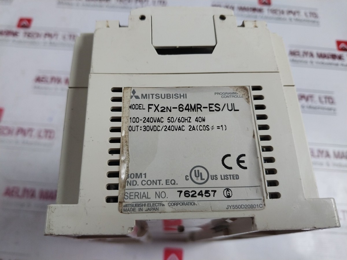 Mitsubishi Electric FX2N-64MR-ES/UL Transistor Outputs Base Mitsubishi Electric FX2N-64MR-ES/UL Transistor Outputs Base