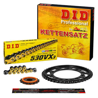SILENT PLUS Kettensatz Honda CBR 1100 XX (SC35) DID VX3 X-Ring G&B ENDLOS