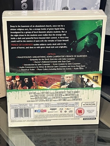 Prince of Darkness 4K Blu Ray Limited Edition Collectors Box SET! BRAND NEW! - Picture 3 of 7
